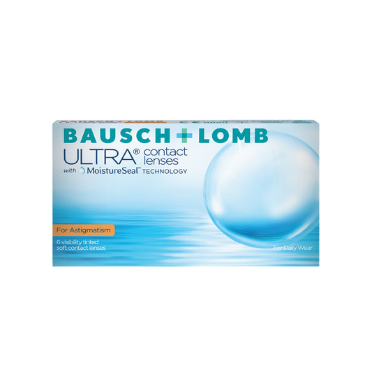 BAUSCH + LOMB ULTRA FOR ASTIGMATISM (6 PACK)