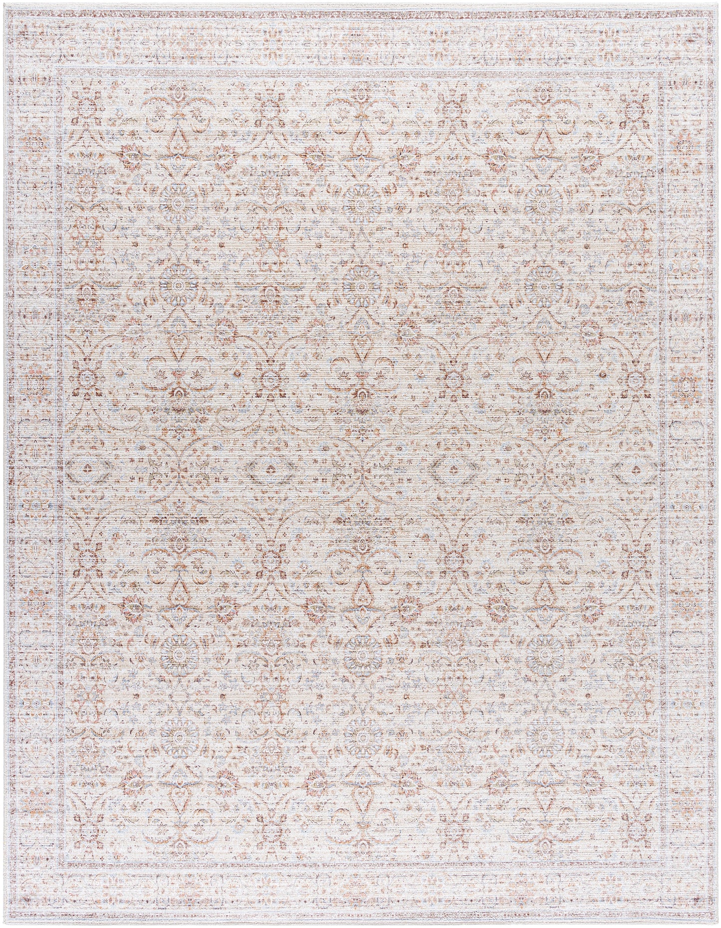PNW Home Spokane PNWSP-2301 Rug- Ivory, Red