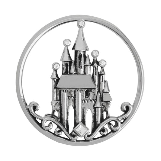 Disney Castle Window Plate with Crystals - Think Goodness