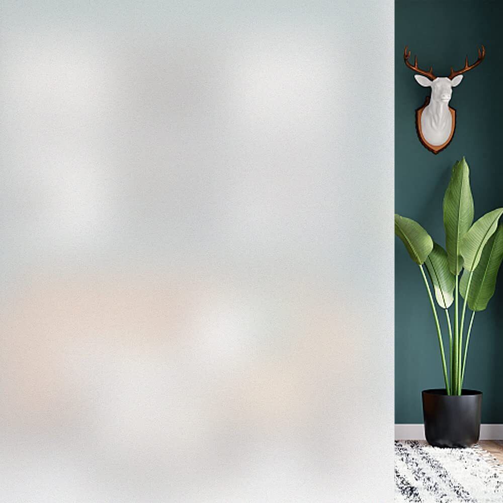 Kitcheniva Privacy Frosted Glass Sticker Window Film 23" x 78"