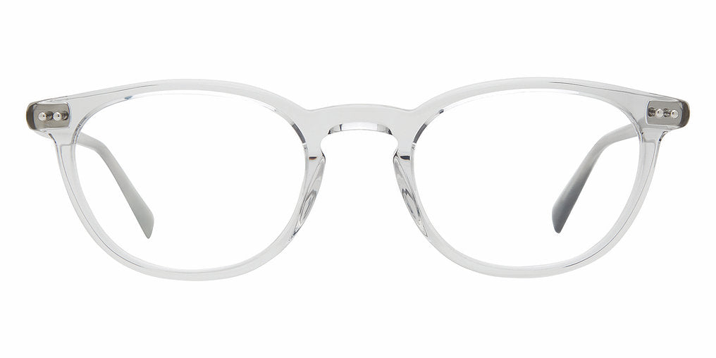 seraphin danbury plastic acetate made in japan optical prescription glasses eyewear unisex men male women female ladies round classic vintage keyhole bridge 8146 crystal clear