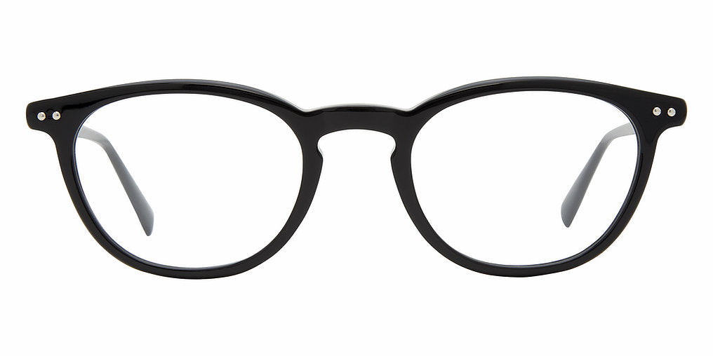 seraphin danbury plastic acetate made in japan optical prescription glasses eyewear unisex men male women female ladies round classic vintage keyhole bridge 8523 black